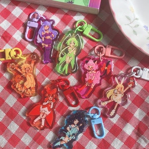 Tokyo Mew Mew/Power epoxy acrylic keychains