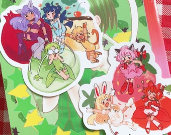 Tokyo Mew Mew Magical Girl stickers