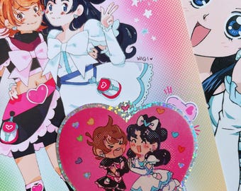 Pretty Cure Mobile LCD Pet Card Commune / S06 - Etsy Pretty Cure Mobile LCD Pet Card Commune / S06 - Etsy