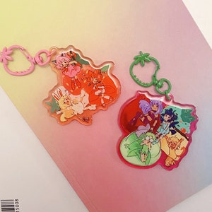 Tokyo Mew Mew Group Acrylic Keychains