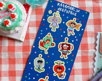 Katamari in Deepspace Sticker sheet