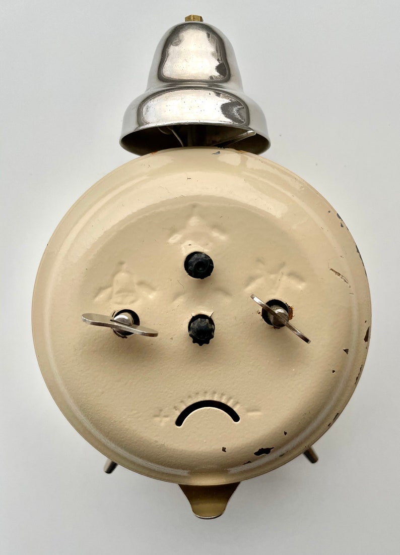Vintage One Bell JANTAR Mechanical Alarm Clock Etsy