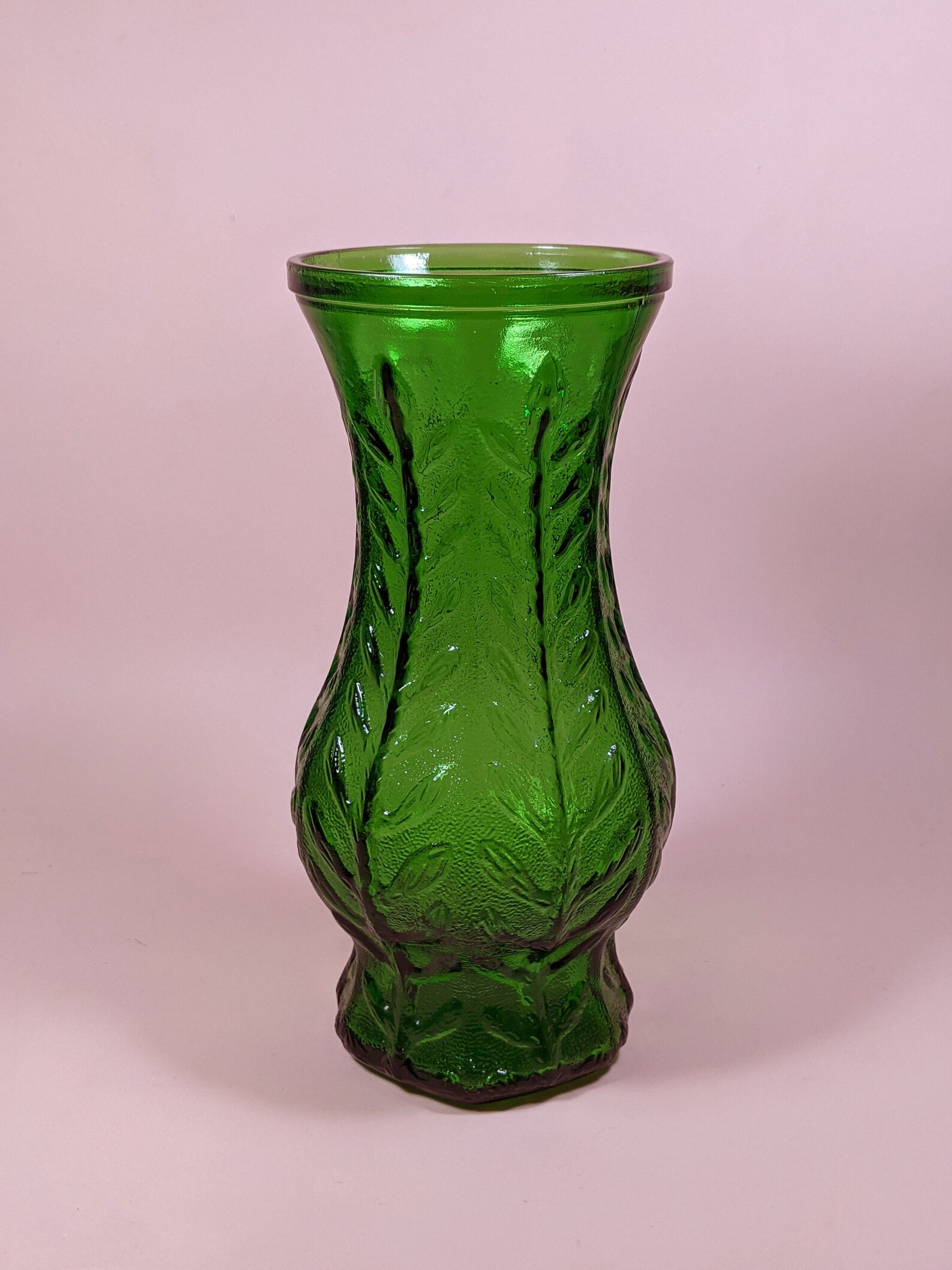 Vintage Green FTD Vase 1976 Vintage Hoosier Vase Mid Century Etsy