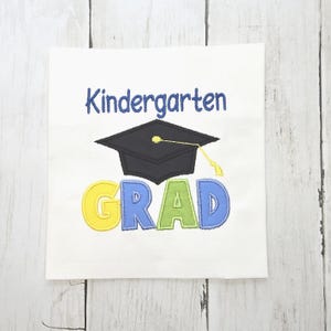 Boys/ Girls Kindergarten Graduation T-Shirts, Photo Shoot Graduation T- Shirt, Kindergarten Grad Shirt for Boys, Kindergarten Grad for Girls