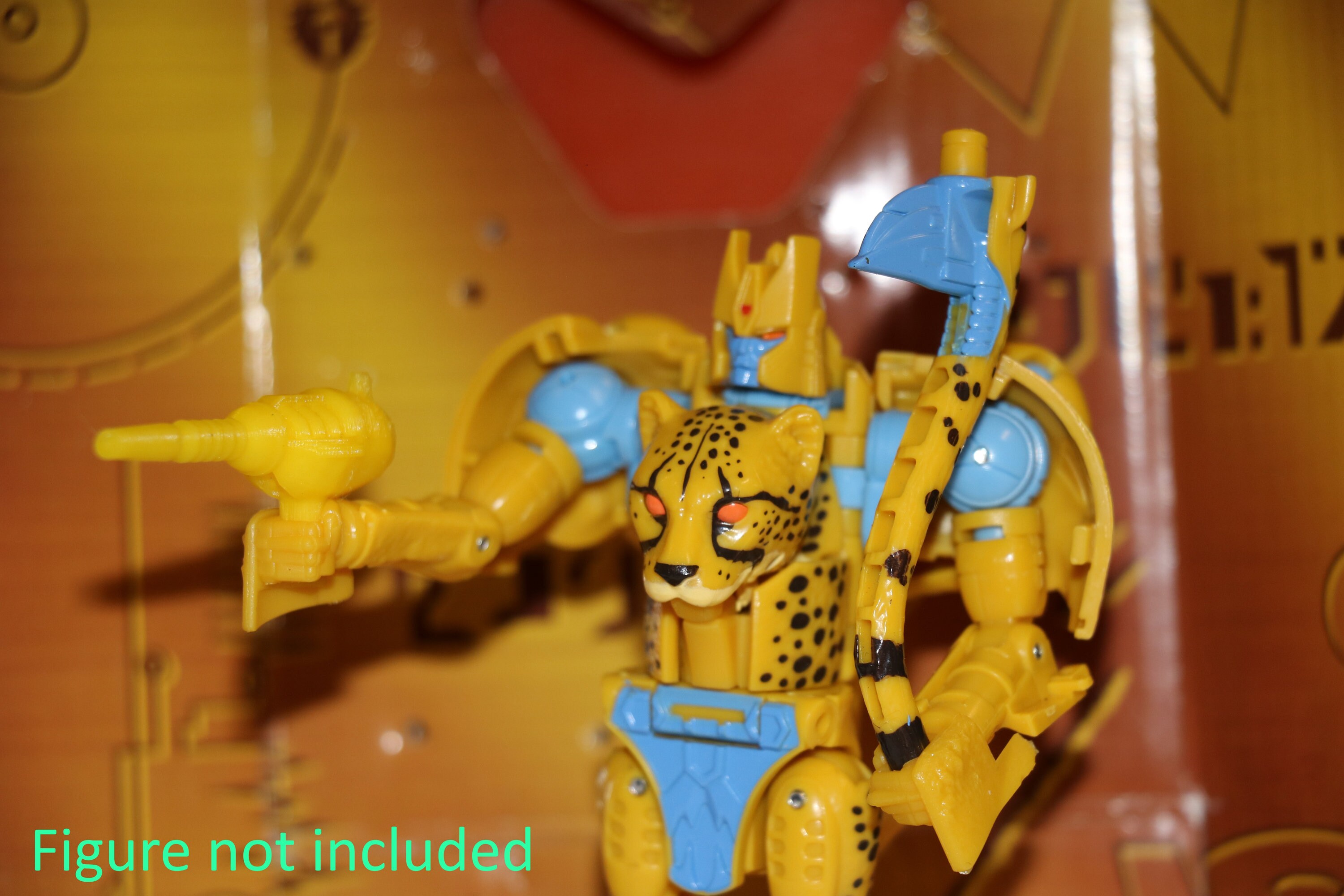 Upgrade Kit For Kingdom Cheetor NETF Multifunction Weapon Gut Gun Tail Gun Action Figures Toys