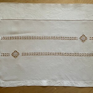 Antique French Hand Worked Linen Salesmans Samples with Cutwork and Embroidery Designs 1910-1920 image 5