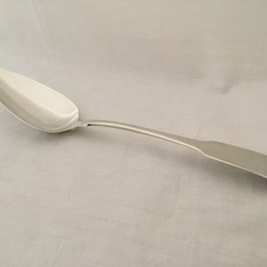 Thomas Townsend Fiddle Pattern Sterling Silver Serving Spoon 1811