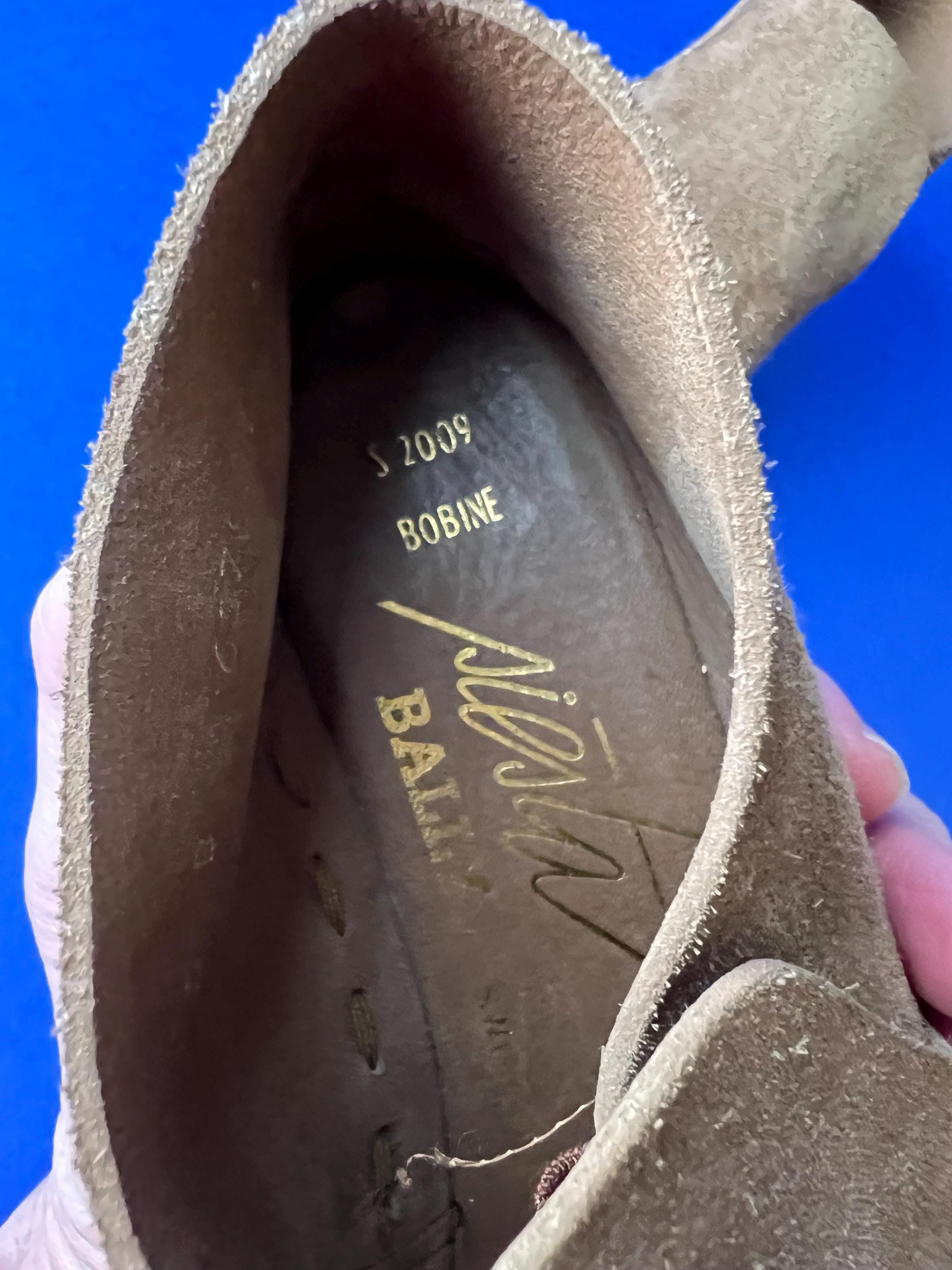 * ?NEW Bally Siesta Bobine Brown Suede Slip On Shoes US 8 (like The Row) Bally Crest Romy Suede Slip On Men main image 4
