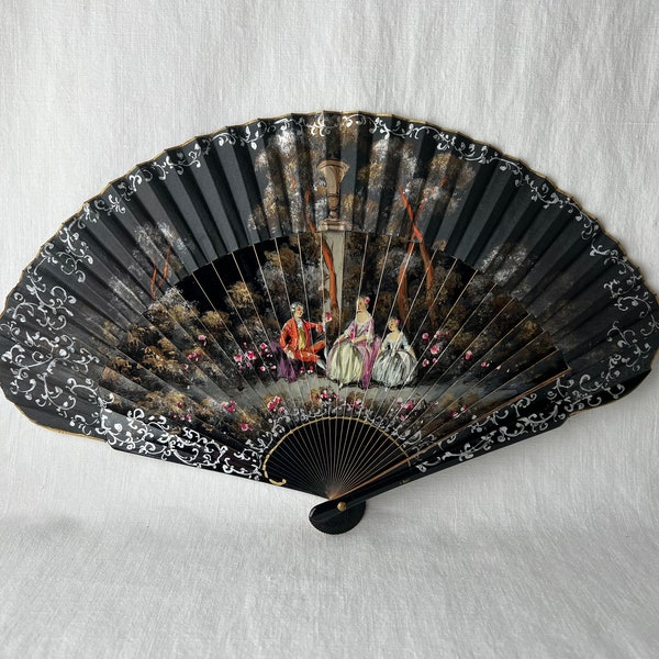 Vintage Hand Fan - Etsy