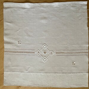 Antique French Hand Worked Linen Salesmans Samples with Cutwork and Embroidery Designs 1910-1920 image 7