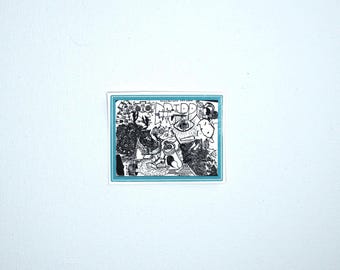 Adesivo DRIPPY WONDERLAND