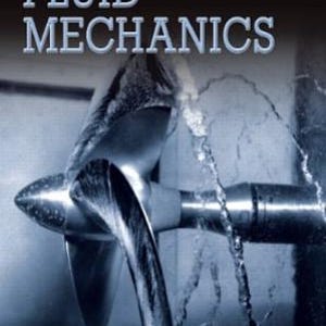 May include: A close-up of a silver propeller with water spraying from it. The text "FLUID MECHANICS" is at the top of the image and "R. C. HIBBELER" is at the bottom.