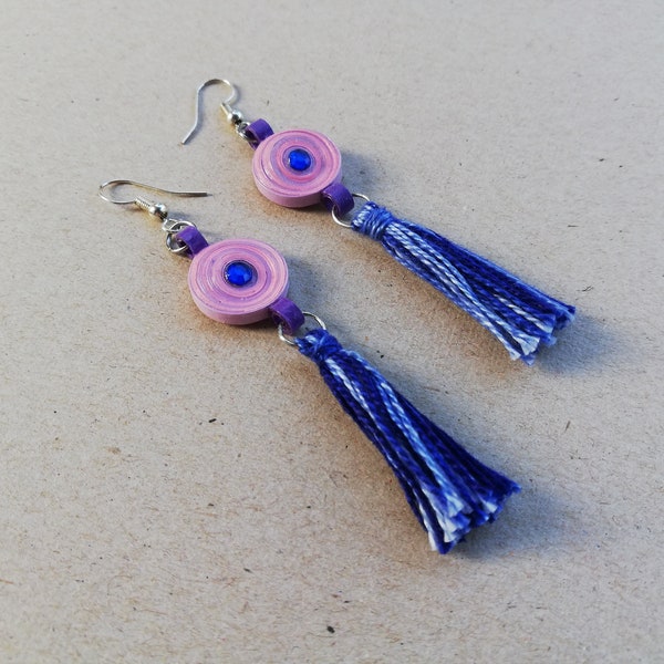 Paper Quilling Earrings Etsy