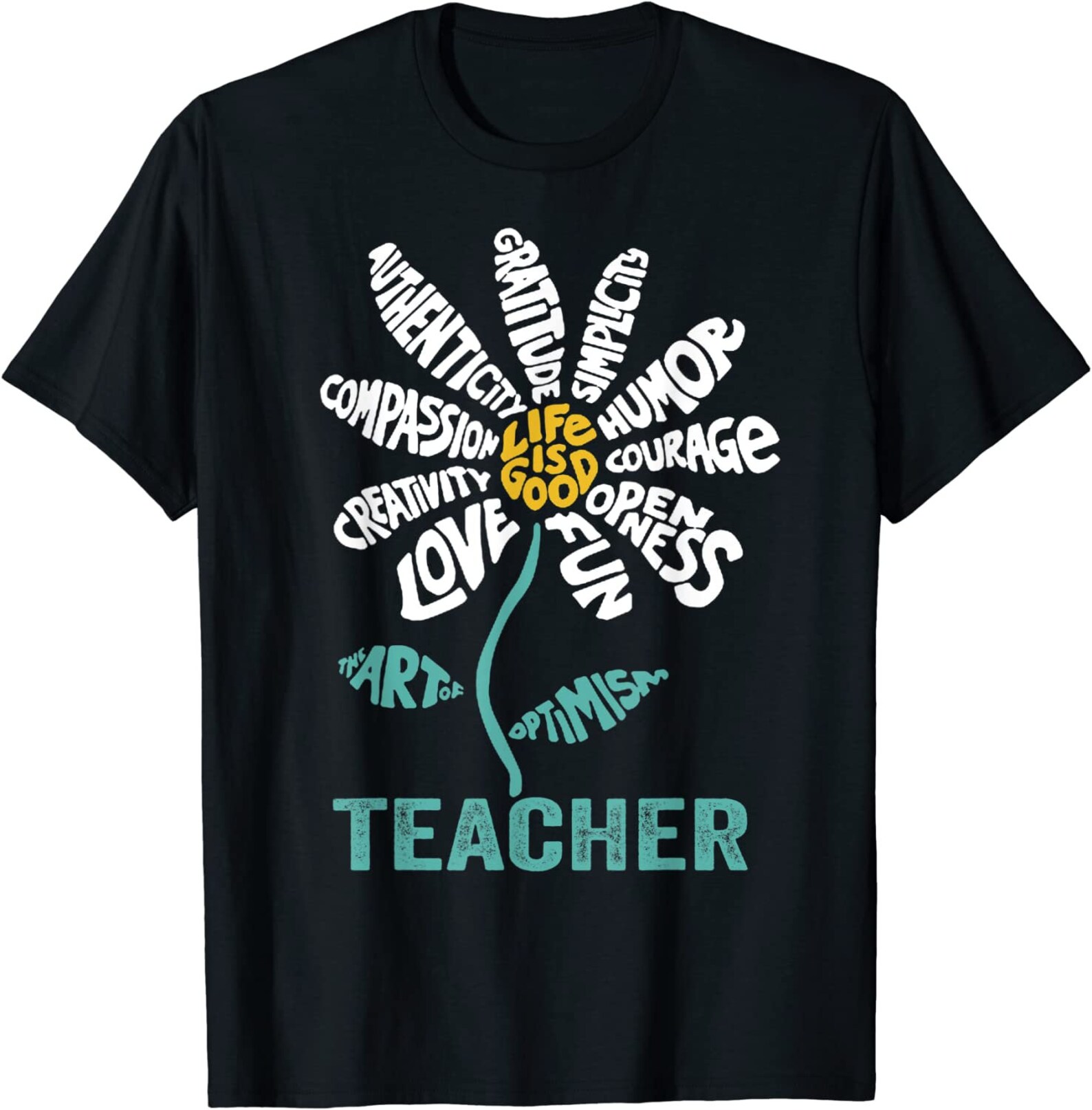 Life is Good Teacher Daisy PNG Teach School Sunflower PNG - Etsy