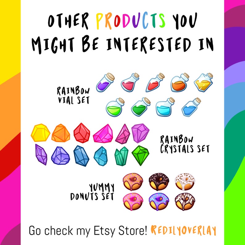 Youtube and more! 6 Yummy Junk Food Sub Cheer bit Badges for Twitch