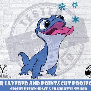 Frozen 2 SVG Bruni SVG Design Files For Cricut Silhouette Cut Files Layered And PrintAndCut