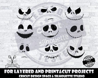 Nightmare Before Christmas Svg Etsy