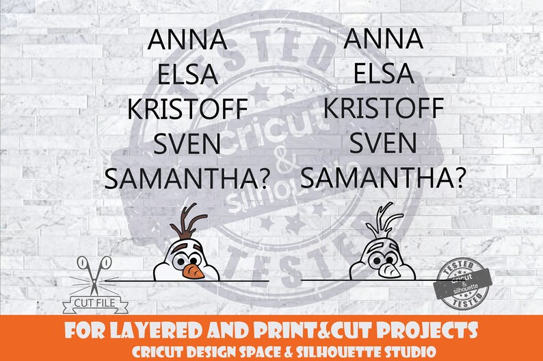 Free Free Olaf Layered Svg 135 SVG PNG EPS DXF File