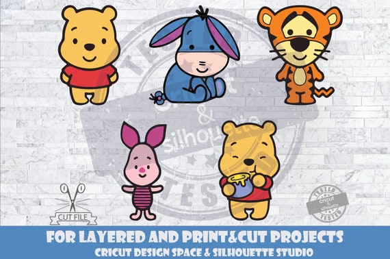 Winnie The Pooh Baby Svg, Cut File, Cricut, Png, Vector - Vectplace