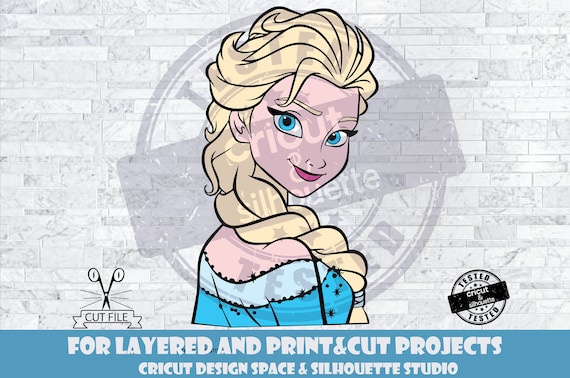 Download Frozen Svg Elsa Svg Design Files For Cricut Silhouette Cut Etsy