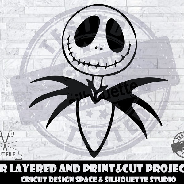 Jack Skellington Svg - Etsy