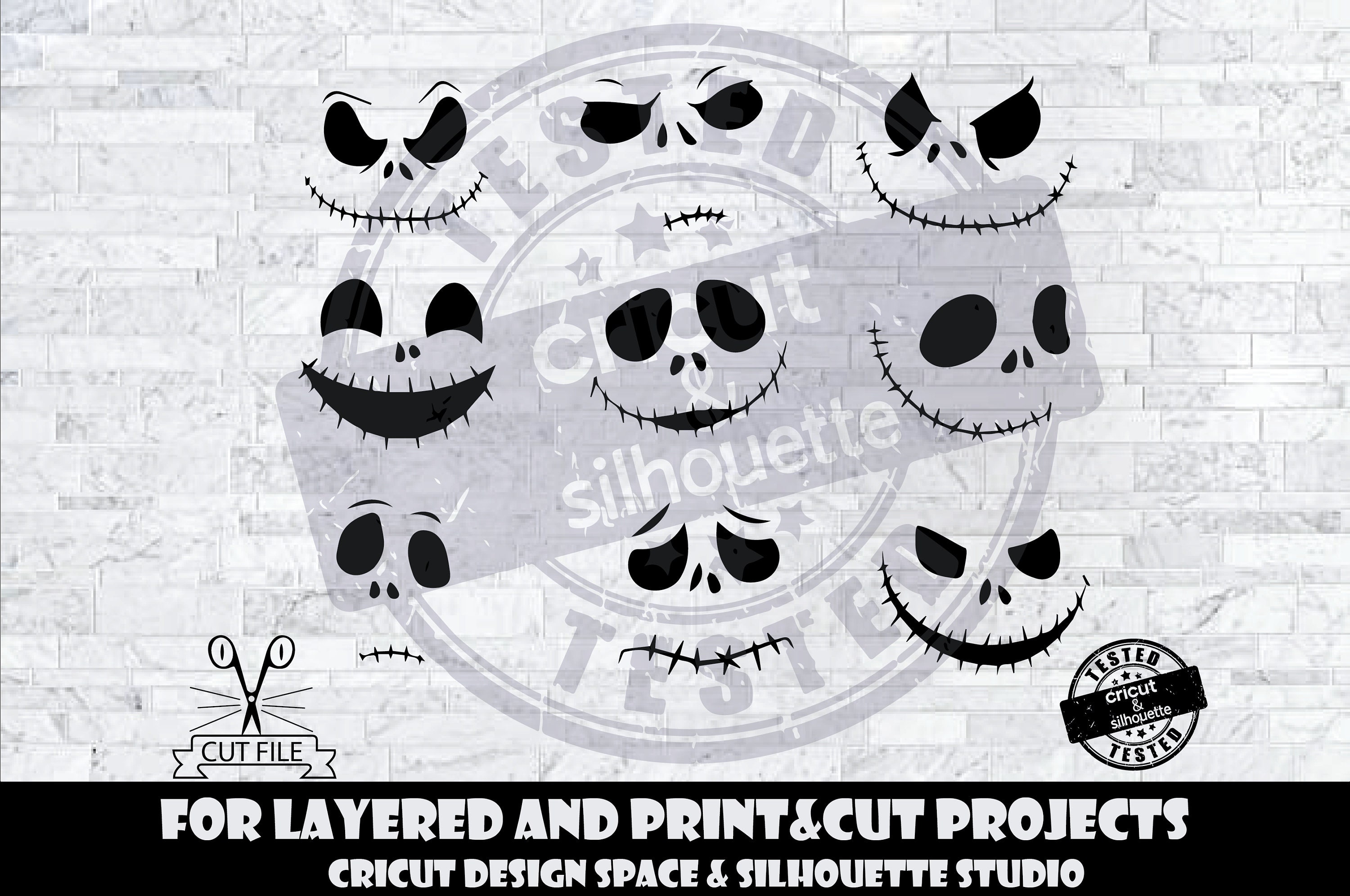 Jack Skellington SVG Halloween SVG The Nightmare Before Christmas SVG…