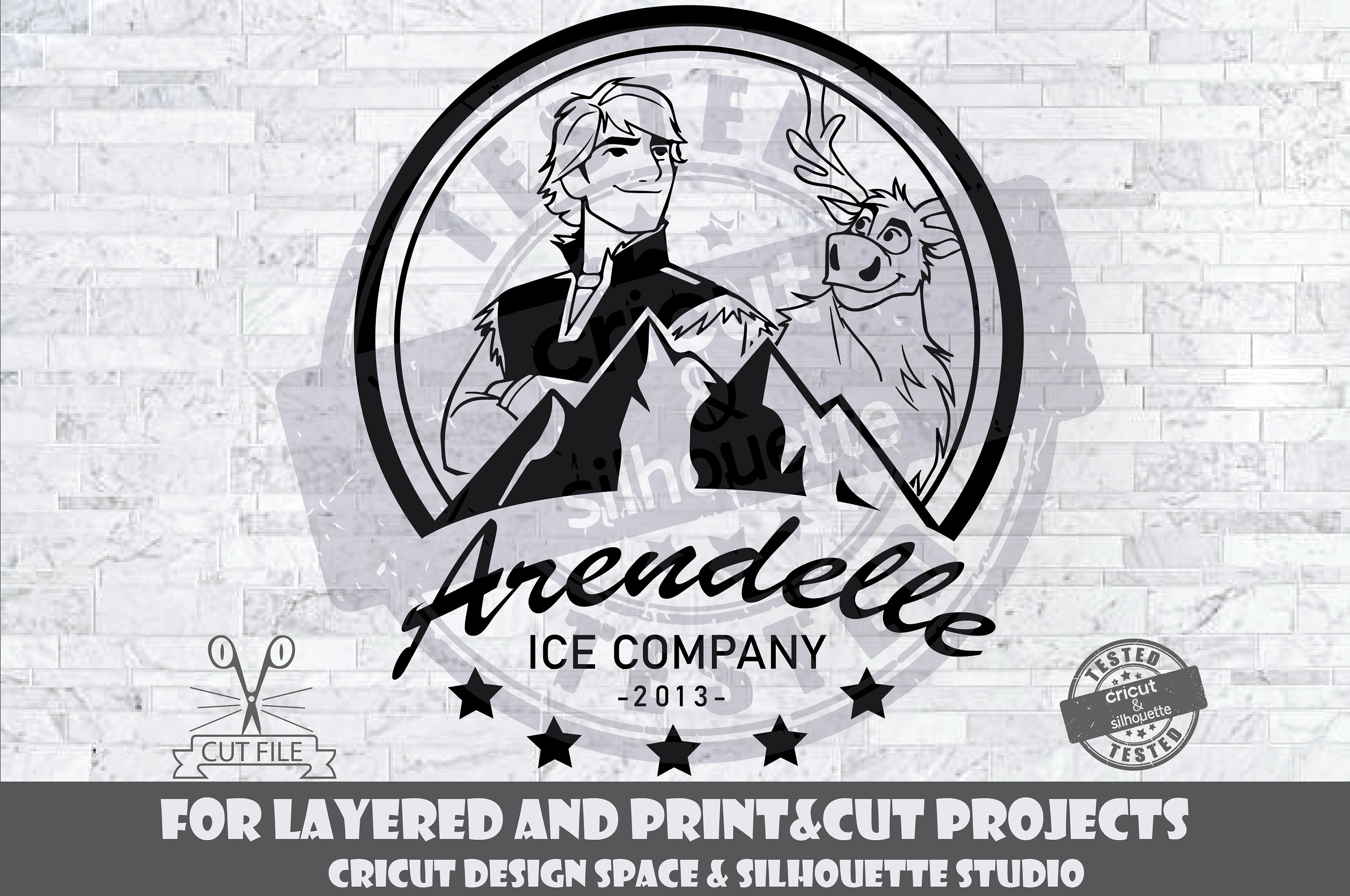 Frozen Svg Elsa Svg Arendelle Ice Company Kristof Svg Design Etsy Canada