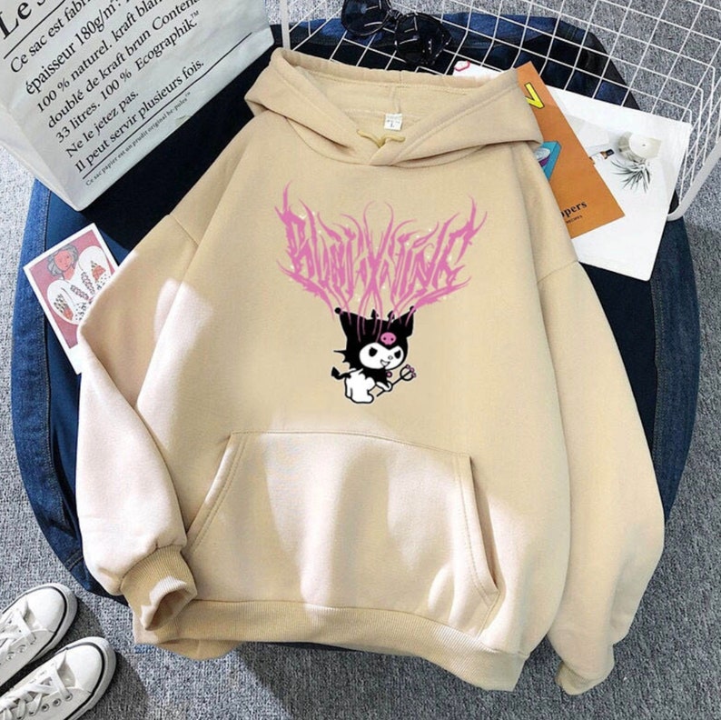 Harajuku Y2K Cartoon Aesthetic Streetwear sudadera
