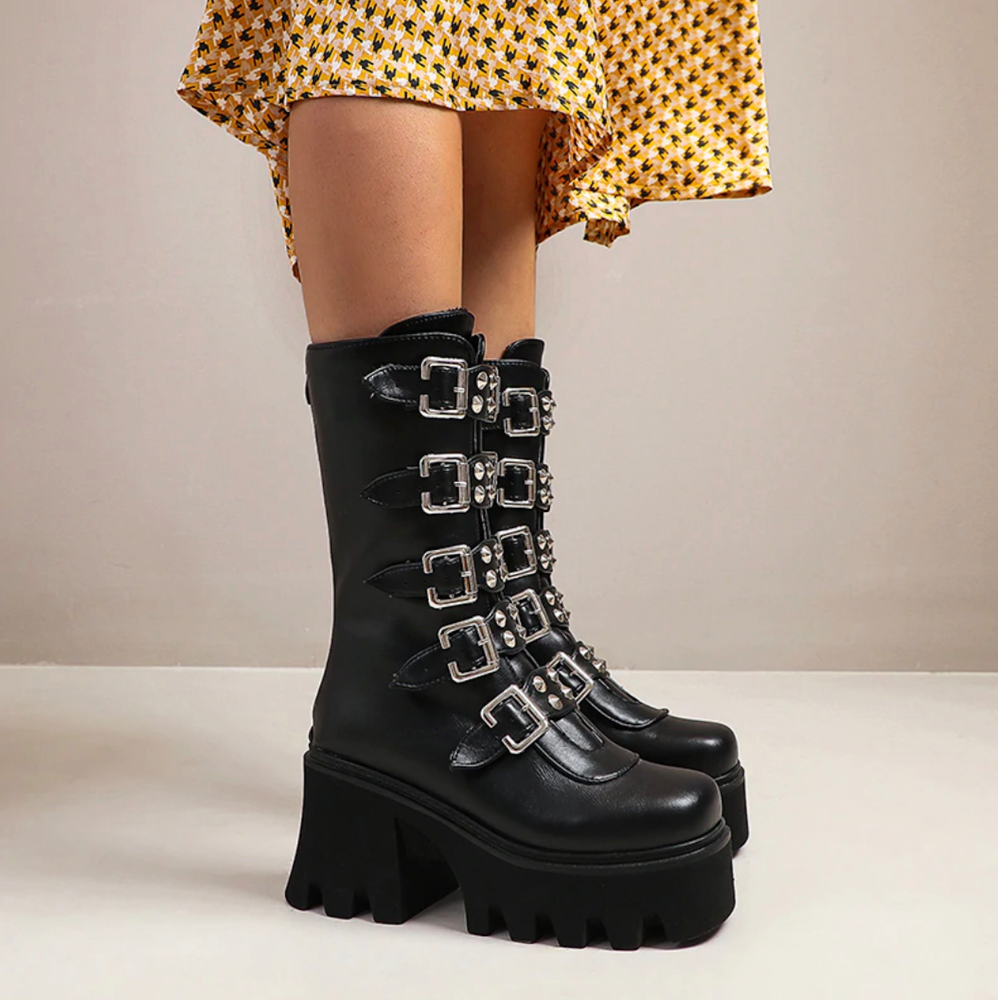 goth boots clearance