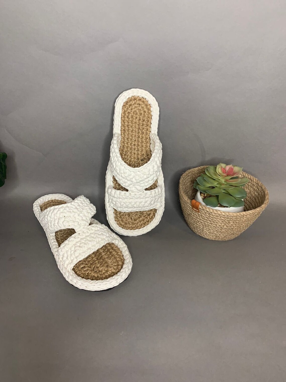 jute slippers