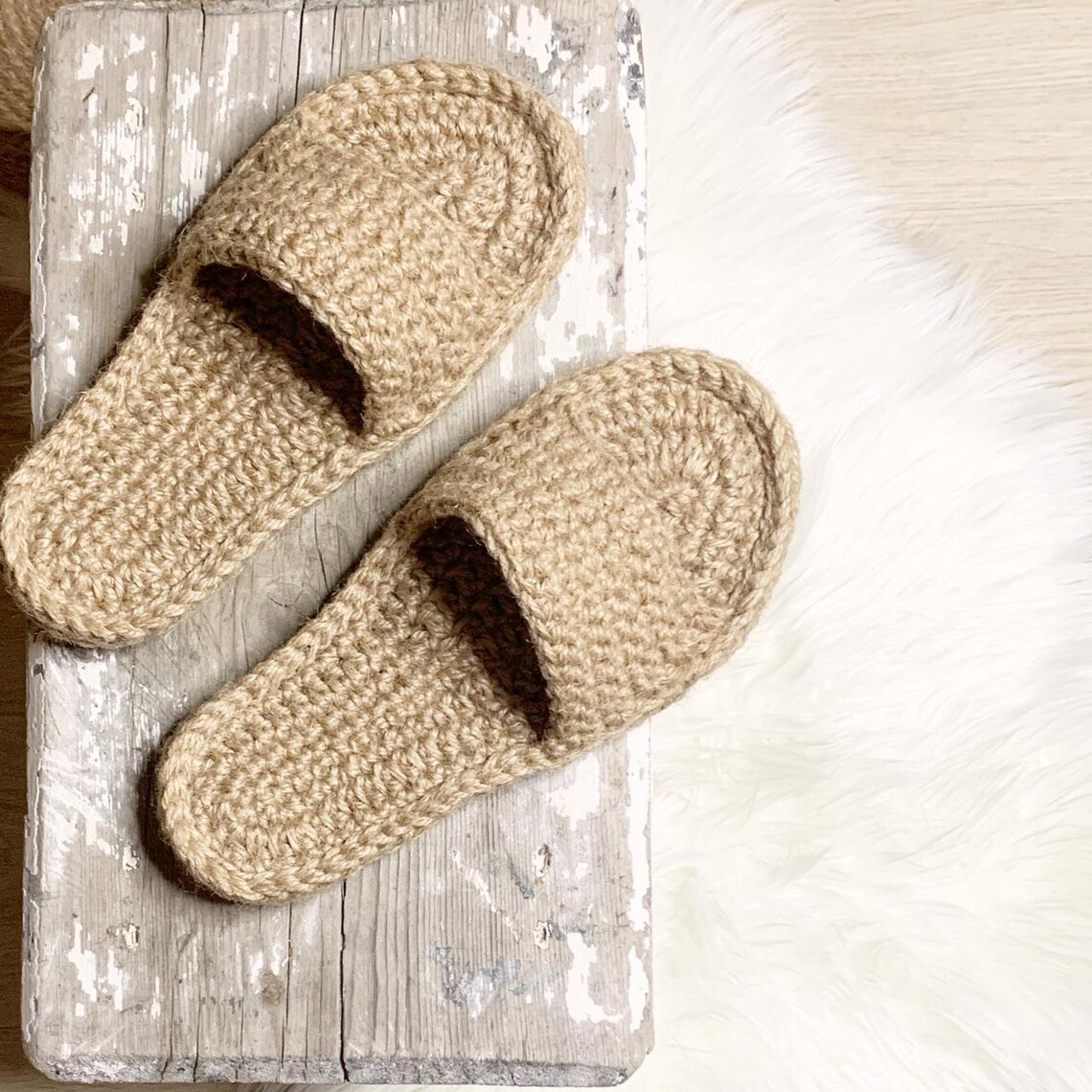 jute slippers