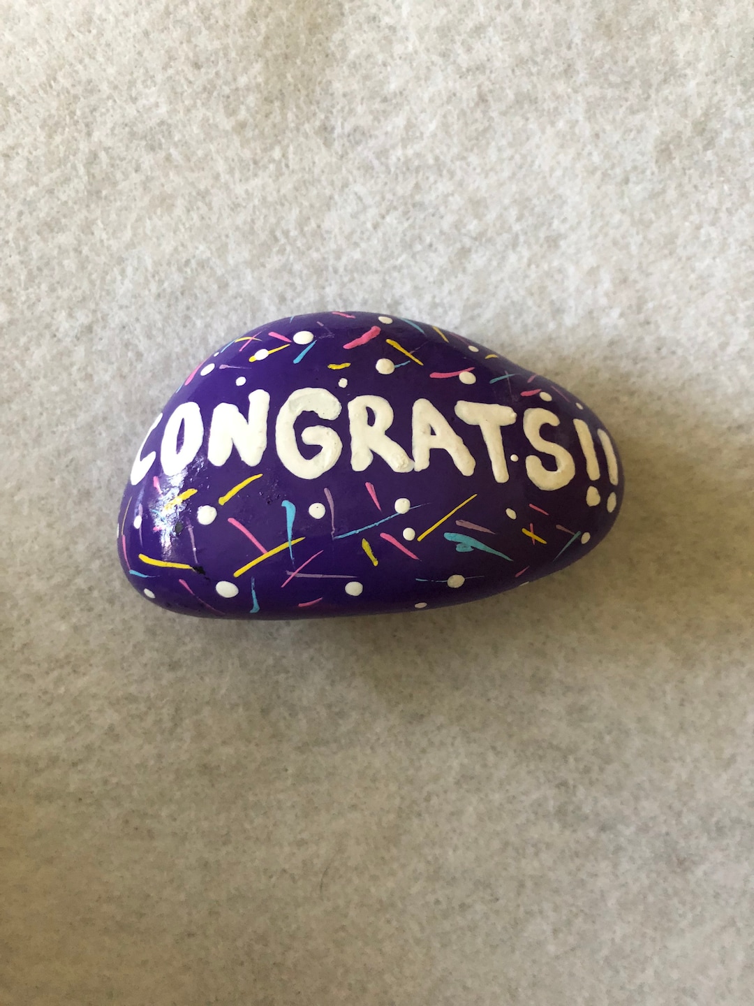 Congrats Rock - Etsy