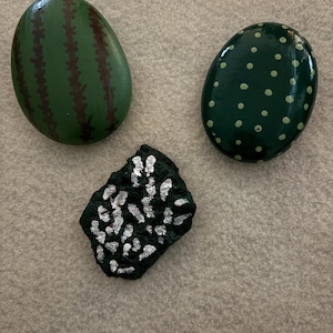 Cactus Rocks (Set of 3)