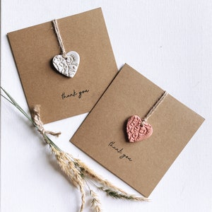Carte de voeux de remerciement - Cartes souvenirs uniques, cartes de gratitude recyclées pour des personnes spéciales : maman, enseignante, sœur, amie