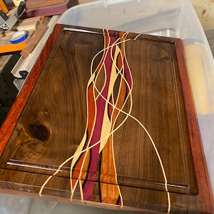 Custom Exotic Hardwood Cutting Boards