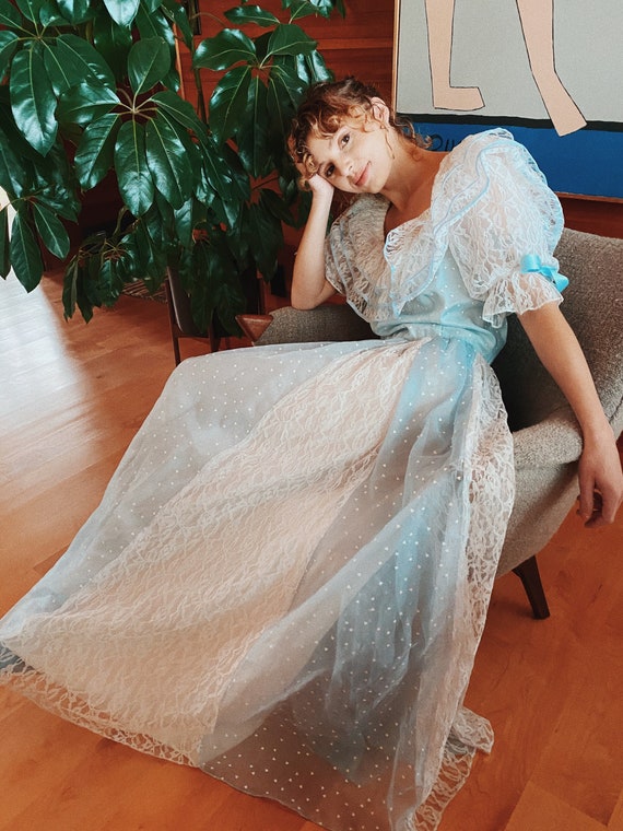 1980s Prom Dress