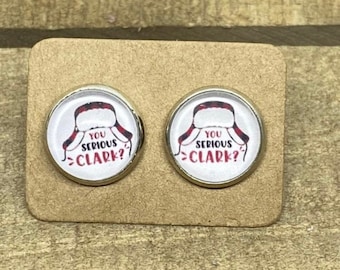 12mm You Serious Clark?! Earrings