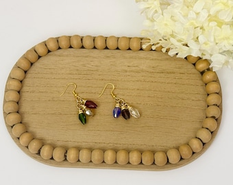 Christmas light dangles, gift for her, holiday jewelry