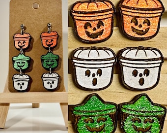 Boo buckets, 90s kids, Halloween, nostalgia, ghost, witch, pumpkin