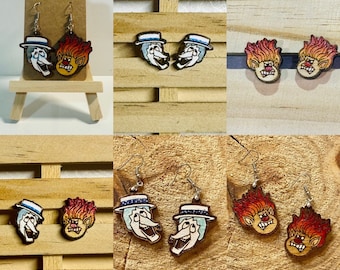Christmas Character, Heat Miser, Snow Miser, stocking stuffer, Christmas gift for her, Santa Claus