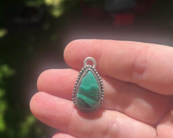 Malachite pendant