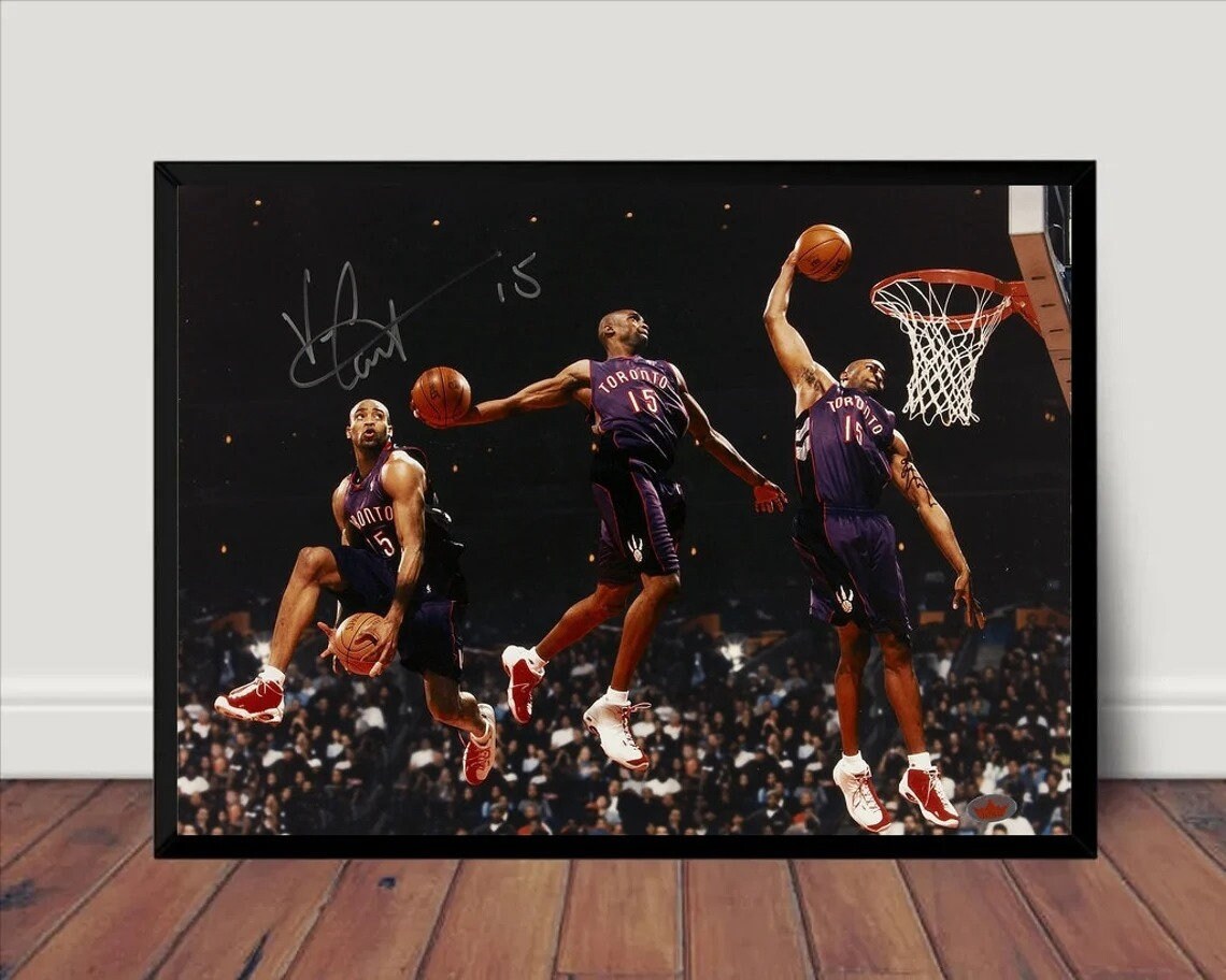 V5699 Vince Carter Windmill Dunk Toronto Raptors Decor WALL POSTER