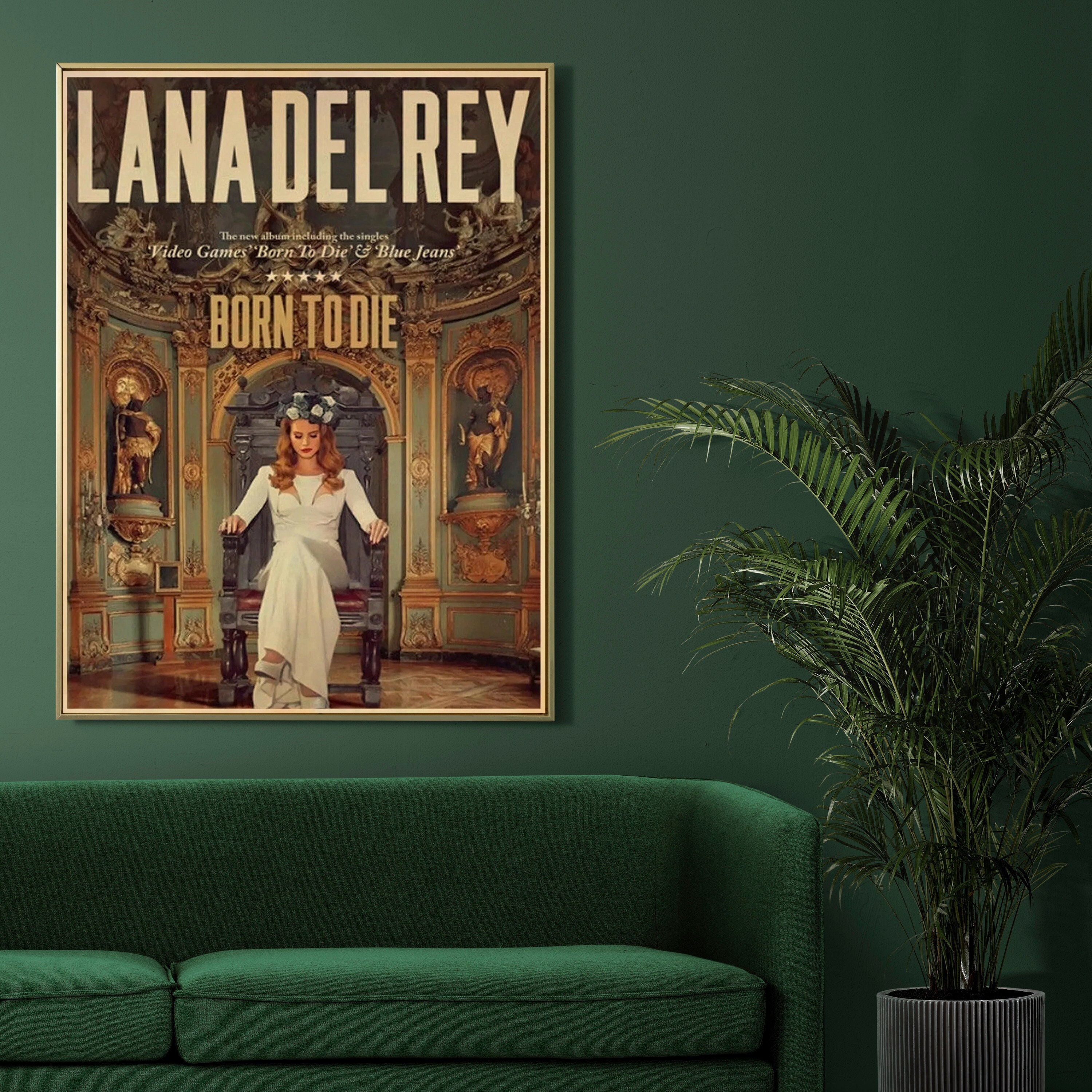 Discover Lana Del Rey Poster- Ultraviolence Poster- Born To Die Poster