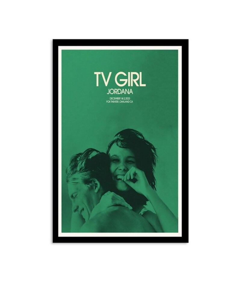 TV Girl December 1 & 2, 2023 Fox Theater Oakland, CA Tour Poster - Etsy UK