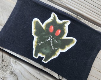 Mothman zipper pouch dice bag