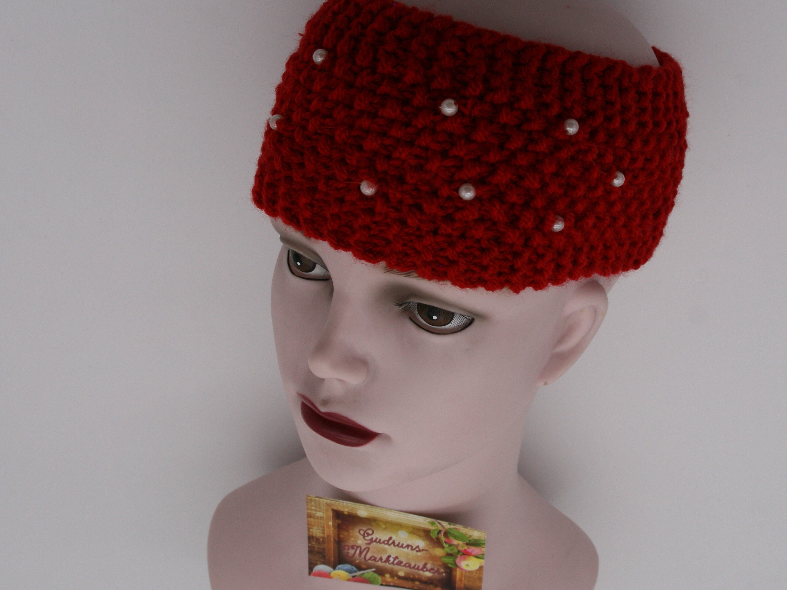 Damen Stirnband Aus Sinamay - Einheitsgröße, In Kräftigem Rot, Perfekt Für Hochzeit, Party Oder Stylischen Alltag