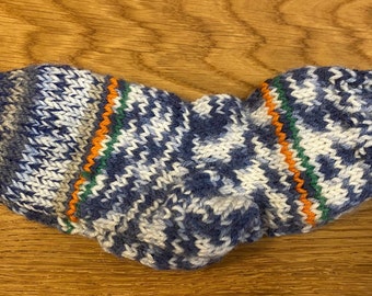 Handgestrickte Kinder-Socken Gr. 22