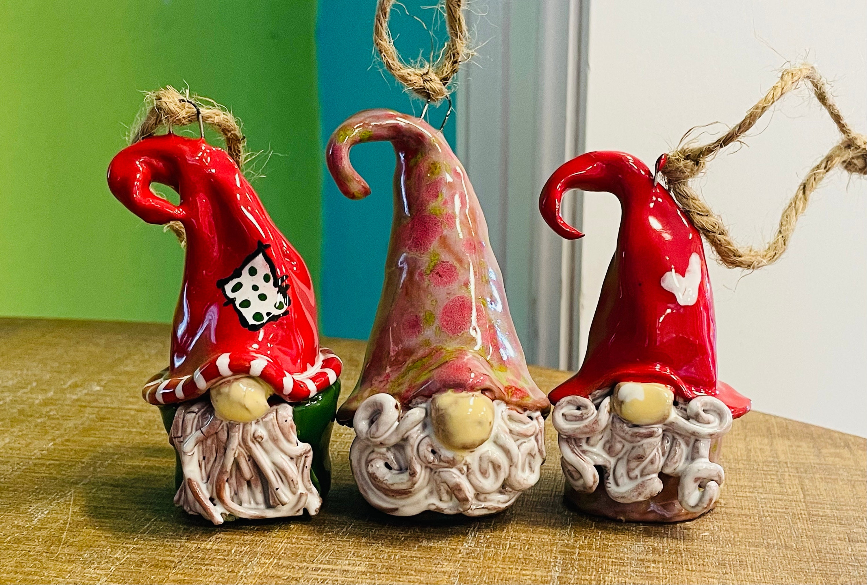 Gnome Ornament Pottery/ceramic Handmade - Etsy