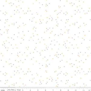 Blossom on White Spring | half yard