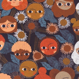 Budding Ideas | half yard | Organic Cotton | Cloud 9